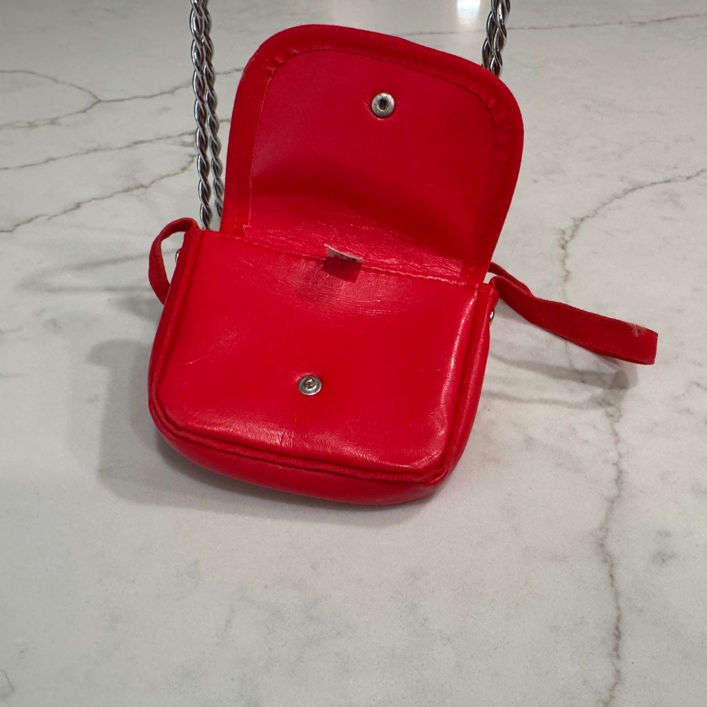 American Girl Molly Red Satchel Purse ❤️ | Doll Accessory